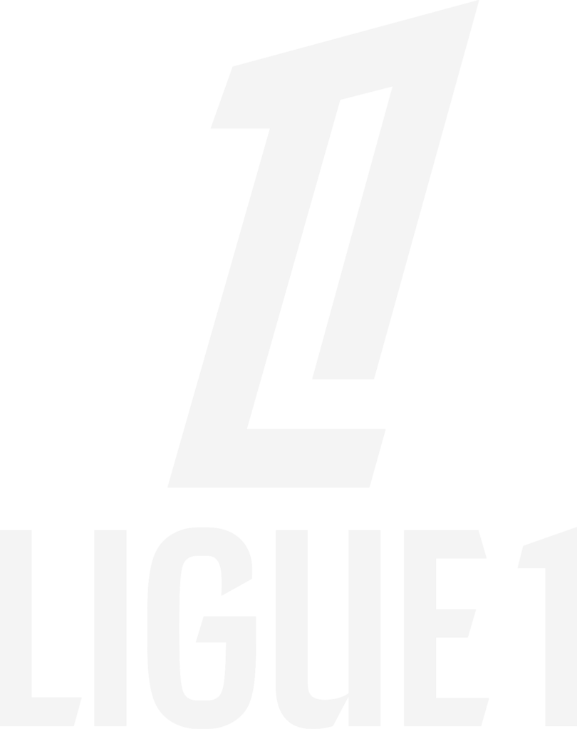 logo ligue1 blanc